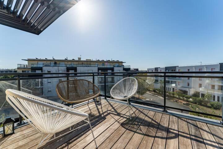 Bordeaux Merignac Appartement 2 Pieces - 2 Terrasses מראה חיצוני תמונה