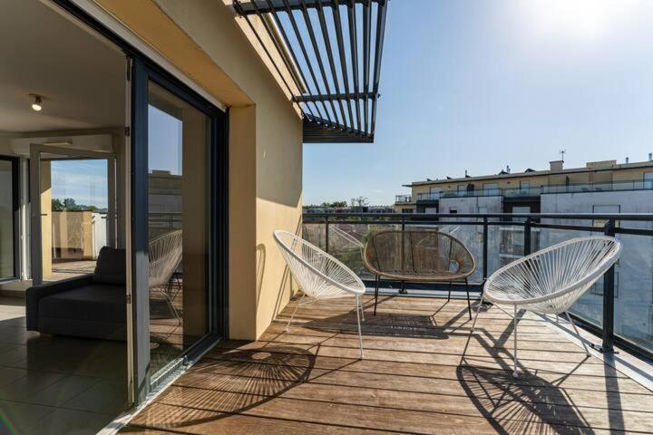 Bordeaux Merignac Appartement 2 Pieces - 2 Terrasses מראה חיצוני תמונה